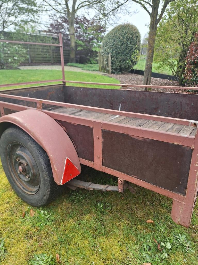 Aanhangwagen remork, Ophalen