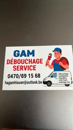 Debouchage evier, toilette, vidange fausse septique, Enlèvement ou Envoi