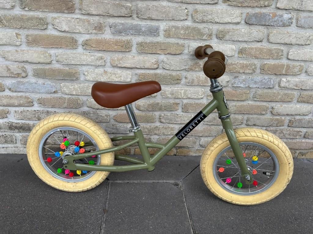 veloretti Mini - Desert Moss - loopfiets 2-4 jaar, Ophalen, Zo goed als nieuw, Minder dan 16 inch, Veloretti