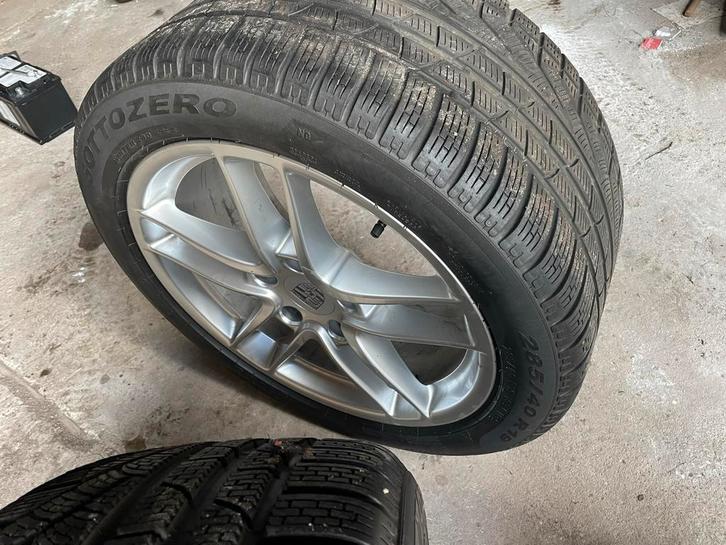 Porsche panamera 970 velgen + banden, Auto-onderdelen, Banden en Velgen, Banden en Velgen, Winterbanden, 19 inch, 255 mm, Personenwagen