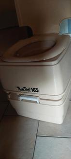 porta potti mobiel toilet, Ophalen, Gebruikt