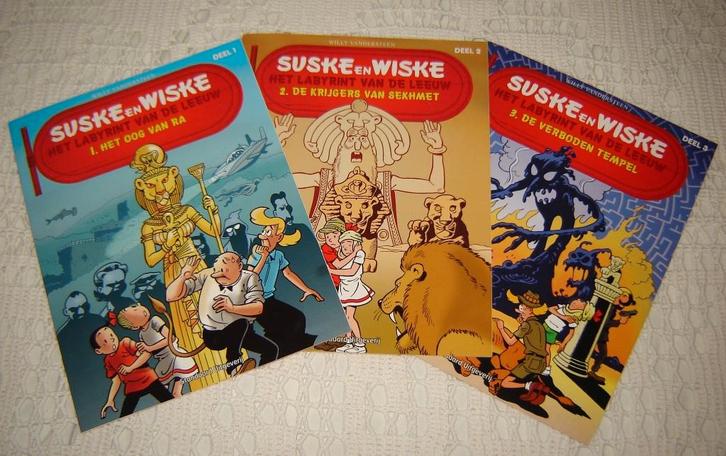 Complete reeks Suske en Wiske Het labyrint van de leeuw-2013, Boeken, Stripverhalen, Nieuw, Complete serie of reeks, Ophalen of Verzenden