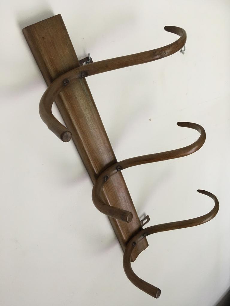 authentieke Thonet bentwood kapstok !, Ophalen of Verzenden, Zo goed als nieuw, Wandkapstok