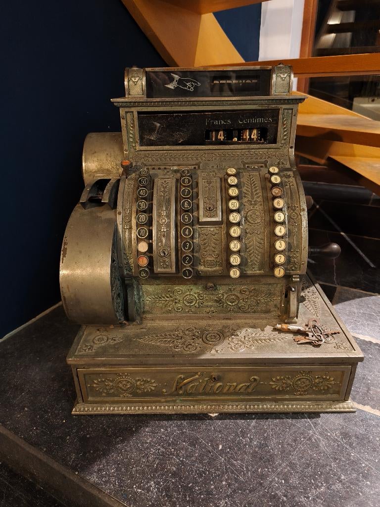 Ancienne caisse enregistreuse Nationale 1910, Enlèvement