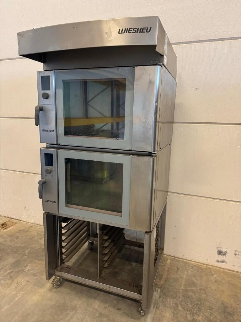 WIESHEU EUROMAT S BROODOVEN 2X 64 S, Ophalen, Gebruikt, Bakkerij en Slagerij