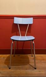 Chaise Formica, Maison & Meubles, Enlèvement, Comme neuf, Bleu, Une