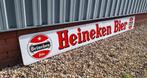 Gigant van een emaille reclamebord van Heineken Bier🍺, Ophalen, Gebruikt, Reclamebord