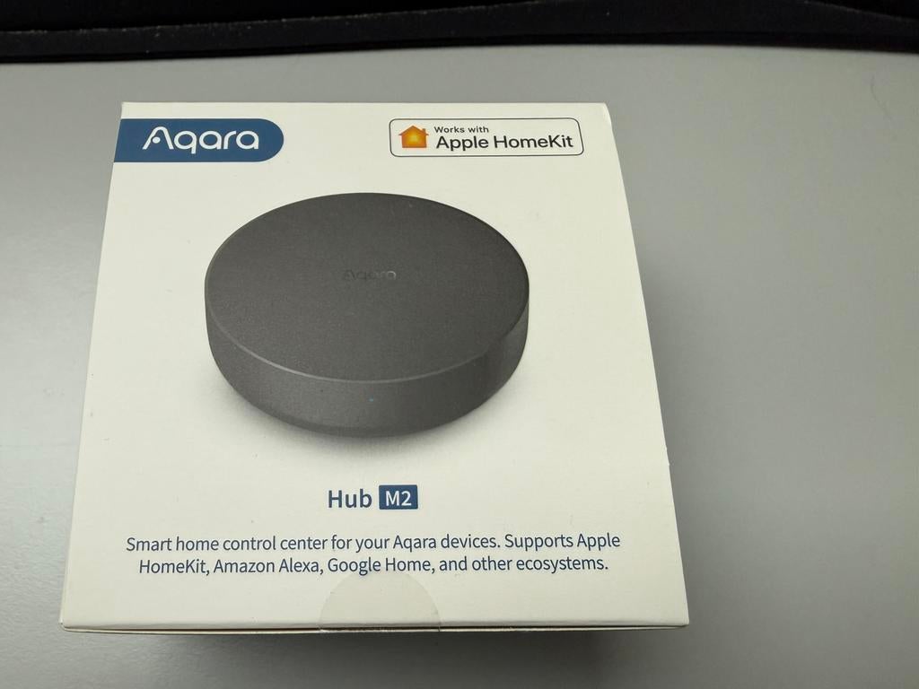 Aqara Smart Hub M2 zigbee Apple HomeKit Google Alexa, Telecommunicatie, Mobiele telefoons | Telefoon-opladers, Zo goed als nieuw