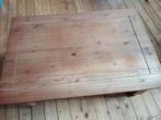 Table basse en bois massif, Maison & Meubles, Enlèvement, Comme neuf, Rectangulaire