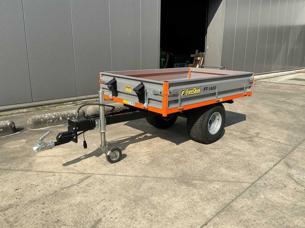 Foresteel FT-1600 Dumper aanhanger, Zakelijke goederen, Landbouw | Werktuigen, Overige, Overige typen