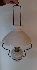 Olielamp  porselein/koper, Antiek en Kunst, Ophalen