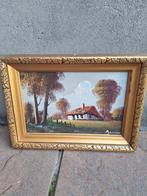 2 mooie Schilderijen  landschap 25cmx35cm, Antiek en Kunst, Ophalen