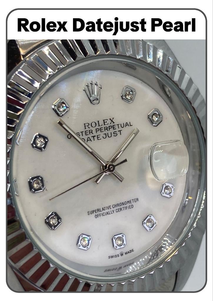 Cadran perlé automatique ROL DJ, Neuf, Étanche, Enlèvement ou Envoi, Overige