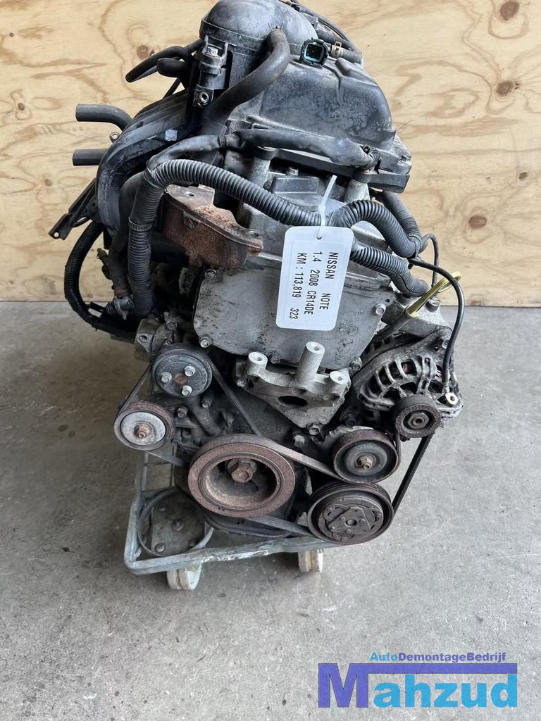 NISSAN NOTE 1.4 CR14 CR14DE Motorblok motor, Auto-onderdelen, Motor en Toebehoren, Nissan, Gebruikt