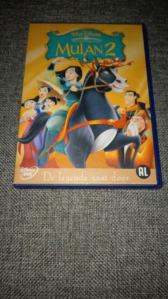DVD Mulan 2, Cd's en Dvd's, Dvd's | Tekenfilms en Animatie, Gebruikt, Ophalen of Verzenden