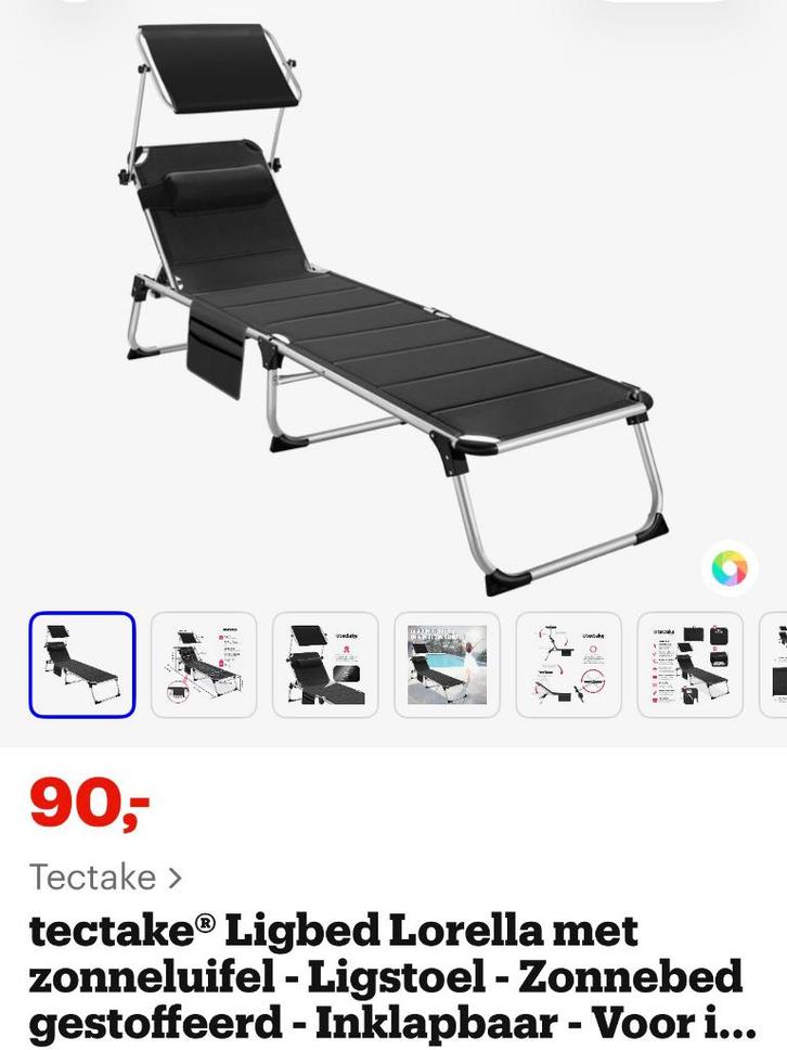 Strand ligzetel, Vakantie, Vakantie | Zon en Strand