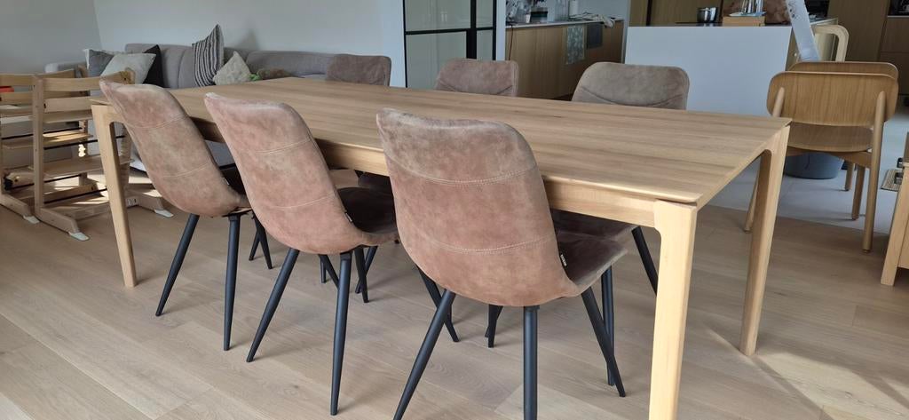 6 chaises de salle à manger, Enlèvement, Tissus