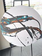 Abstract Modern Acryl canvas diameter 70cm, Antiek en Kunst, Ophalen