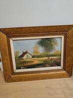 Schilderij landschap, Ophalen