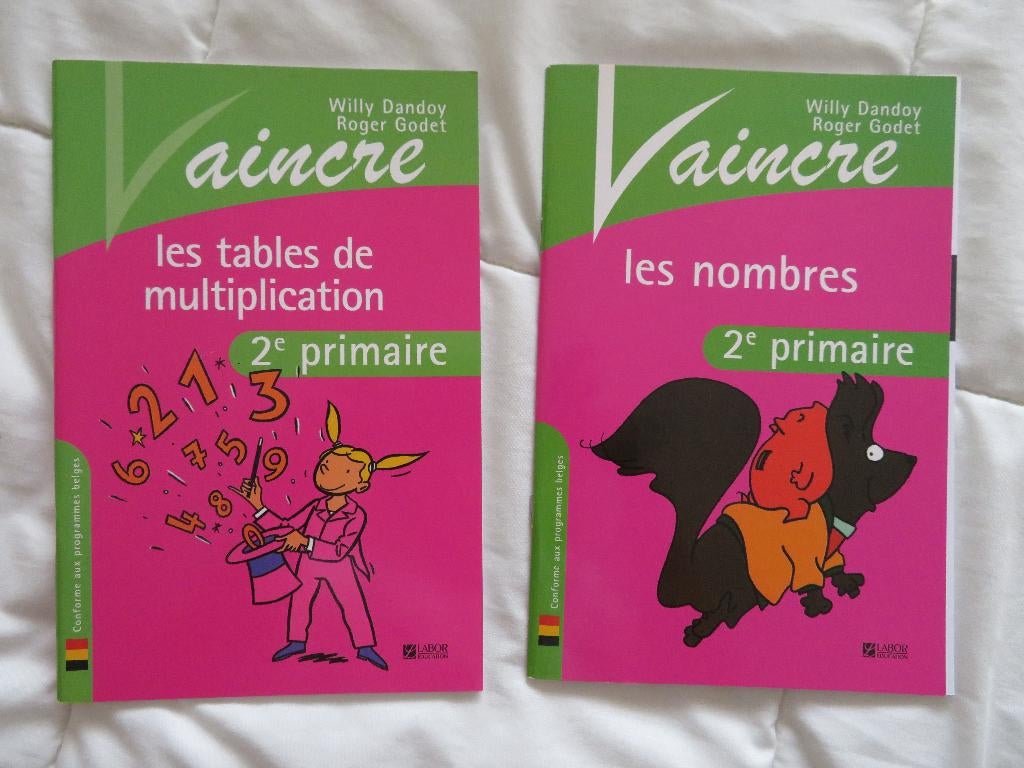 2 livres neufs exercices mathématiques - 2ème primaire, Livres, Livres scolaires, Enlèvement ou Envoi, Neuf, Primaire, Mathématiques A