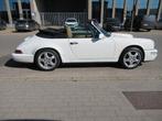Porsche 911 964 Carrera 2 Cabriolet-Automaat-Airco-Leder, Auto's, Automaat, 4 zetels, Achterwielaandrijving, Beige