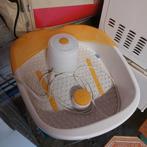 Voet massage bad, Ophalen