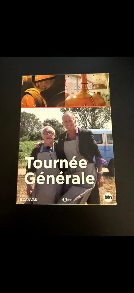 Dvd box tournée generale canvas bier jean blaute ray cokes, Alle leeftijden, Ophalen of Verzenden, Zo goed als nieuw, Documentaire