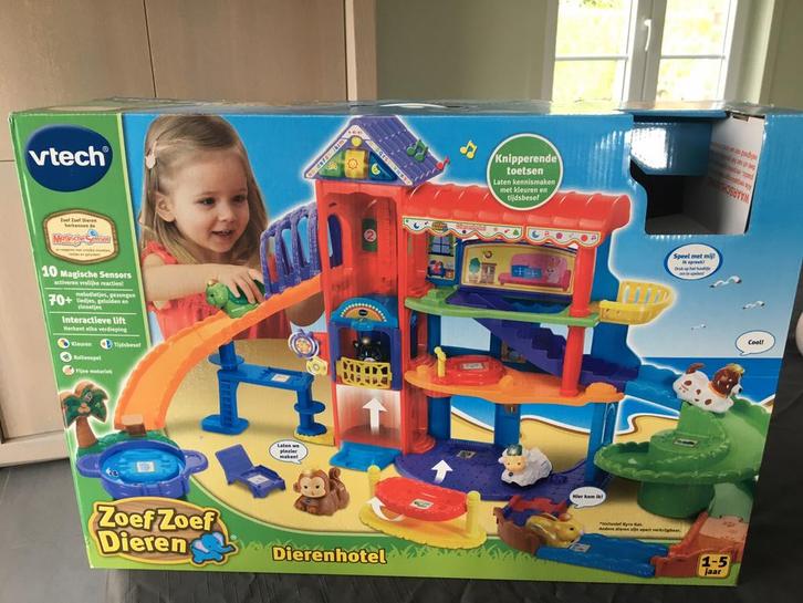 Zoef zoef dieren , dierenhotel, Kinderen en Baby's, Speelgoed | Vtech, Zo goed als nieuw, Ophalen