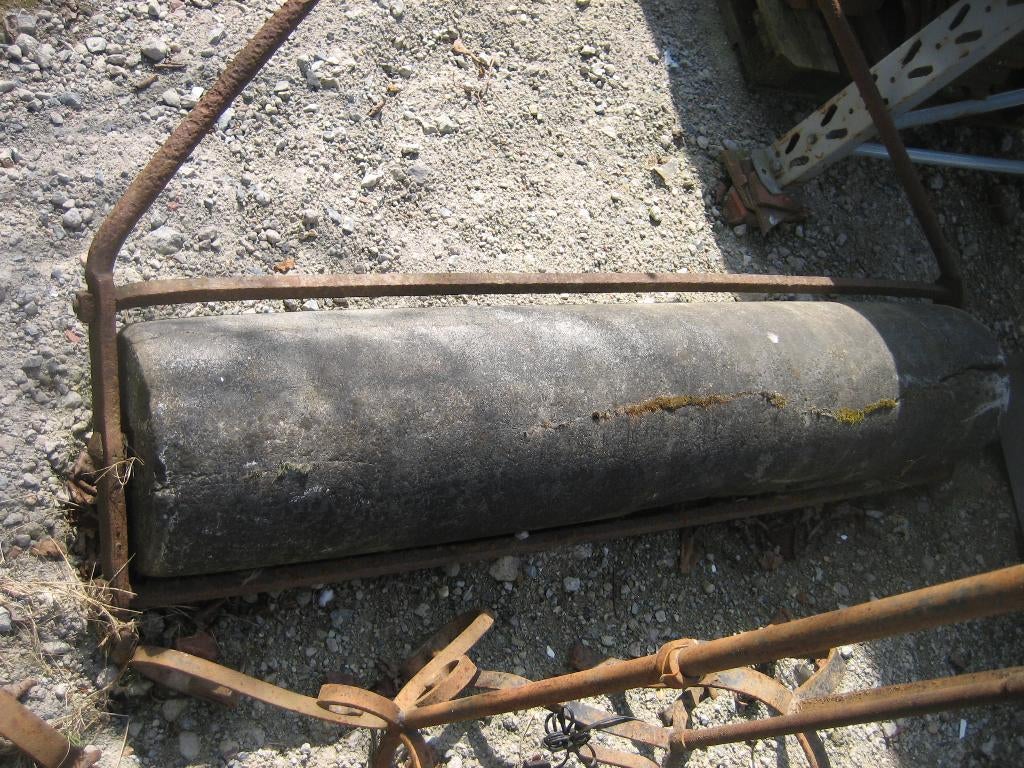 oude antieke arduinen landrol, Ophalen