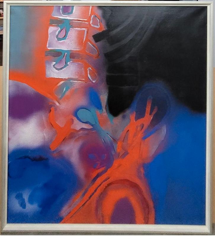 Jan DE BONDT, Influence 1968, Antiek en Kunst, Kunst | Schilderijen | Klassiek, Ophalen