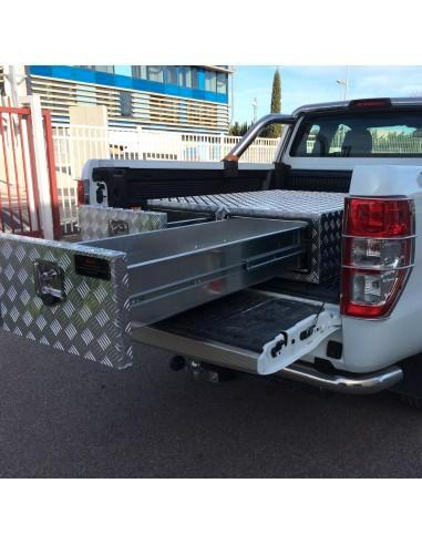 COFFRE ALUMINIUM 2 TIROIRS pour utilitaire neuf, Autos : Pièces & Accessoires, Autres pièces automobiles, Enlèvement
