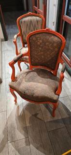 Prachtige Louis XV Fauteuil (Cabriolet), Ophalen, Gebruikt, Stof, Louis XV