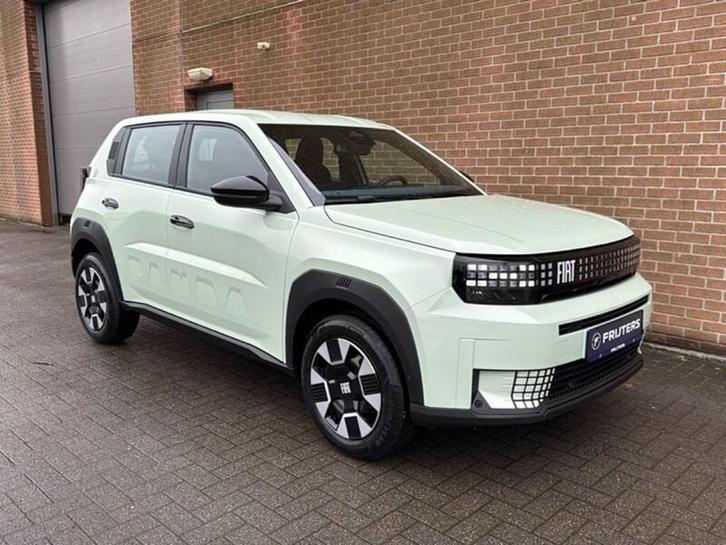 Fiat Grande Panda Icon, Auto's, Fiat, Benzine, Stadsauto, 5 deurs, Handgeschakeld, Groen, Zwart