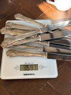 Vintage zilveren messen set – pl 800 gestempeld 9 stuks, Ophalen of Verzenden, Zilver