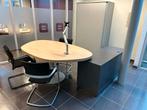 Table de bureau + armoire, Maison & Meubles, Bureaux, Enlèvement, Comme neuf, Bureau