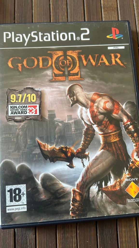 God of War II  playstation 2, Games en Spelcomputers, Ophalen of Verzenden, Zo goed als nieuw