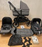 Thule Sleek Black/Gray Melange 4 en 1 complete, Enfants & Bébés, Enlèvement, Comme neuf, Poussette, Voiture duo