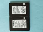 2 x SSD Micron 256 Gb, Computers en Software, Harde schijven, Intern, Gebruikt, Ophalen of Verzenden, Micron