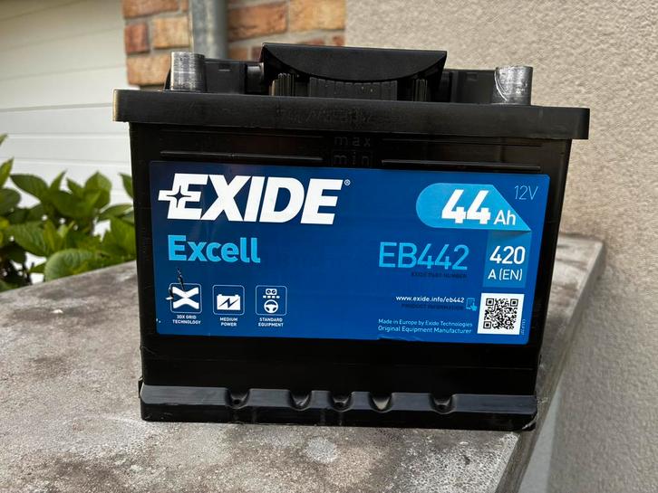 12V 44Ah Exide autoaccu (voor Corsa, Clio, Polo...), Auto-onderdelen, Accu's en Toebehoren, Ophalen