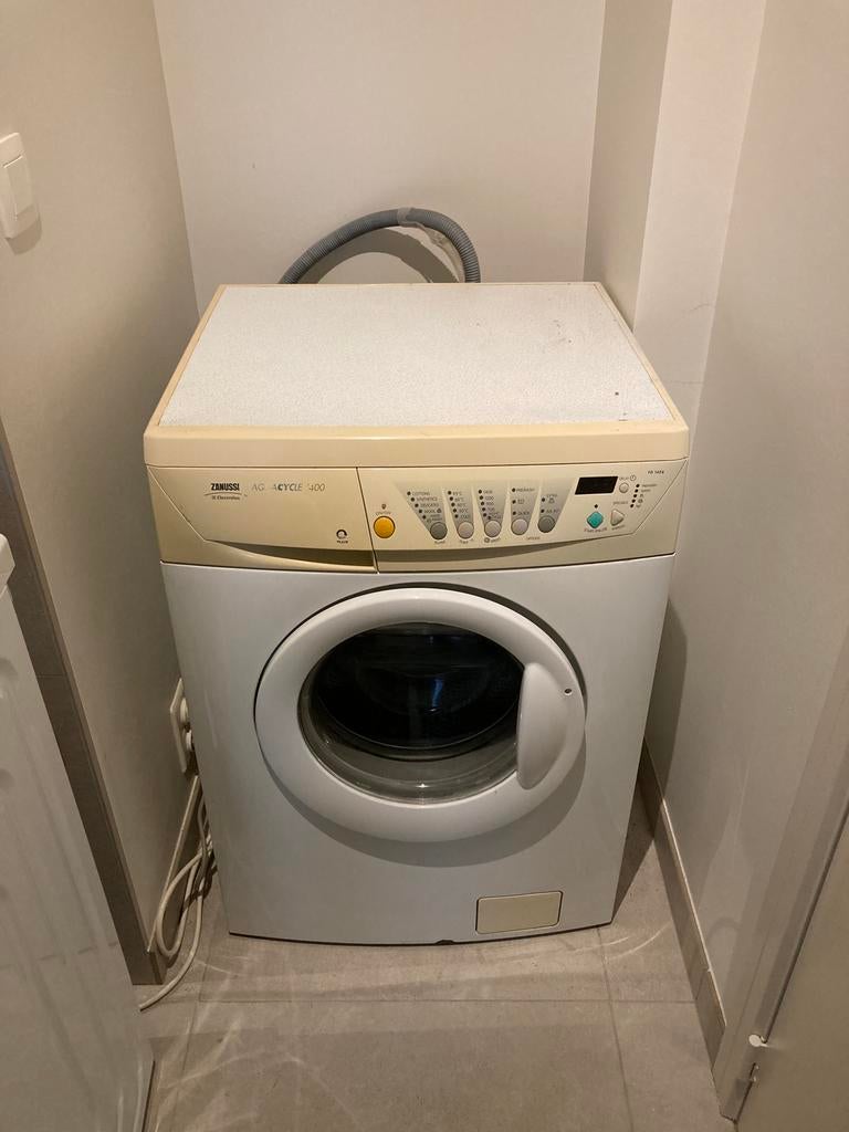 Wasmachine zanussi gratis, Ophalen, Gebruikt, 4 tot 6 kg, Voorlader