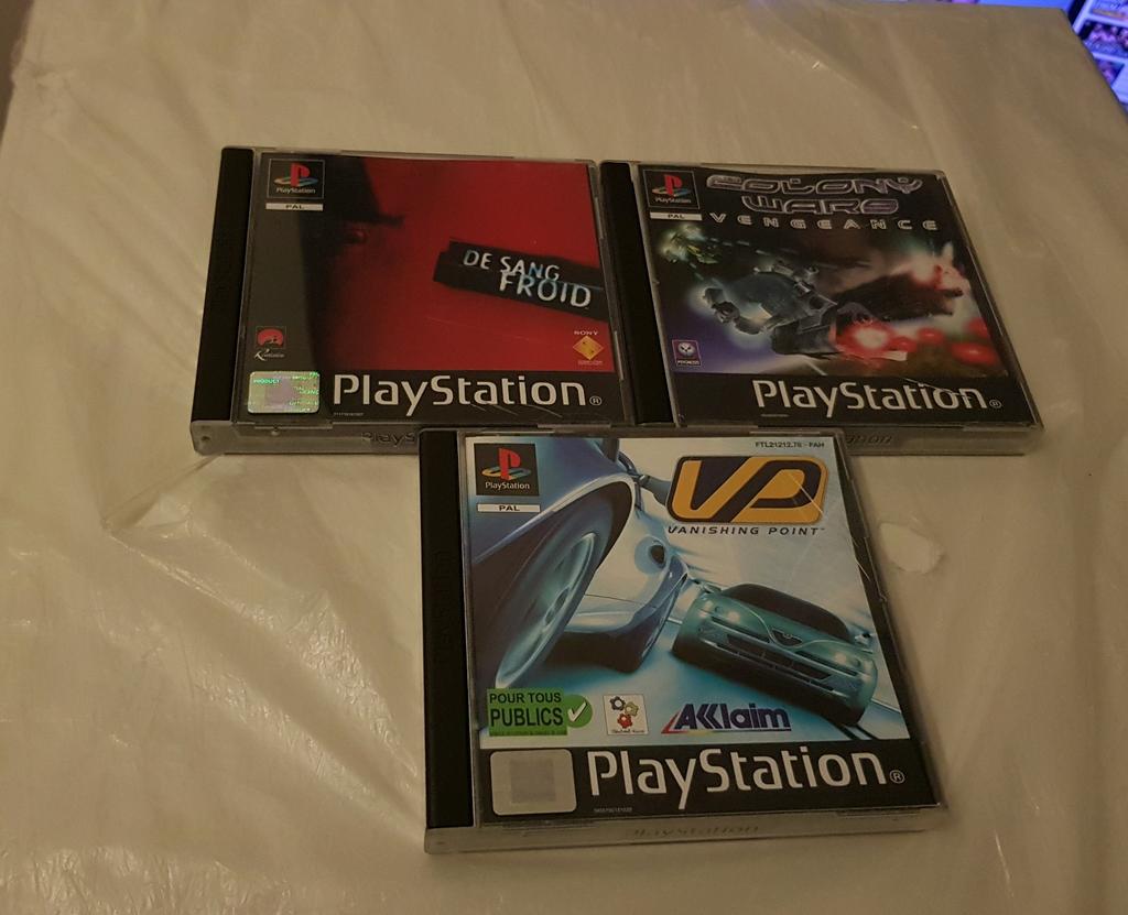 Lot 3 ps1-spellen, Ophalen of Verzenden