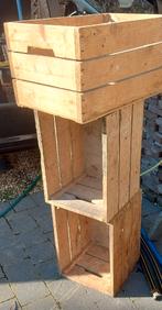 houten bakken, Ophalen, Zo goed als nieuw, Hout, Balkon