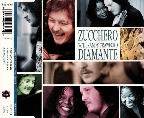 CD Zucchero With Randy Crawford – Diamante - 1991, CD & DVD, CD | Rock, Enlèvement ou Envoi, Comme neuf, Pop rock