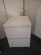 Ladekast, Huis en Inrichting, Kasten | Ladekasten, Ophalen, Minder dan 50 cm, 1 of 2 laden, Wit