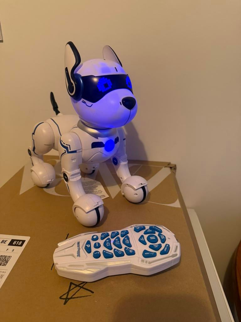 Robot hond, Ophalen, Zo goed als nieuw