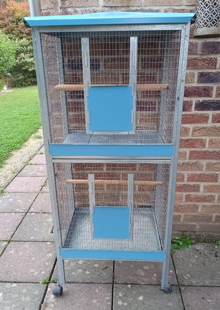 Grote volière voor vogelsoorten, Ophalen, Gebruikt, Volière