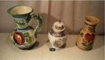 3 Prachtige Keramieke Kruiken en Vazen, Antiek en Kunst, Ophalen of Verzenden