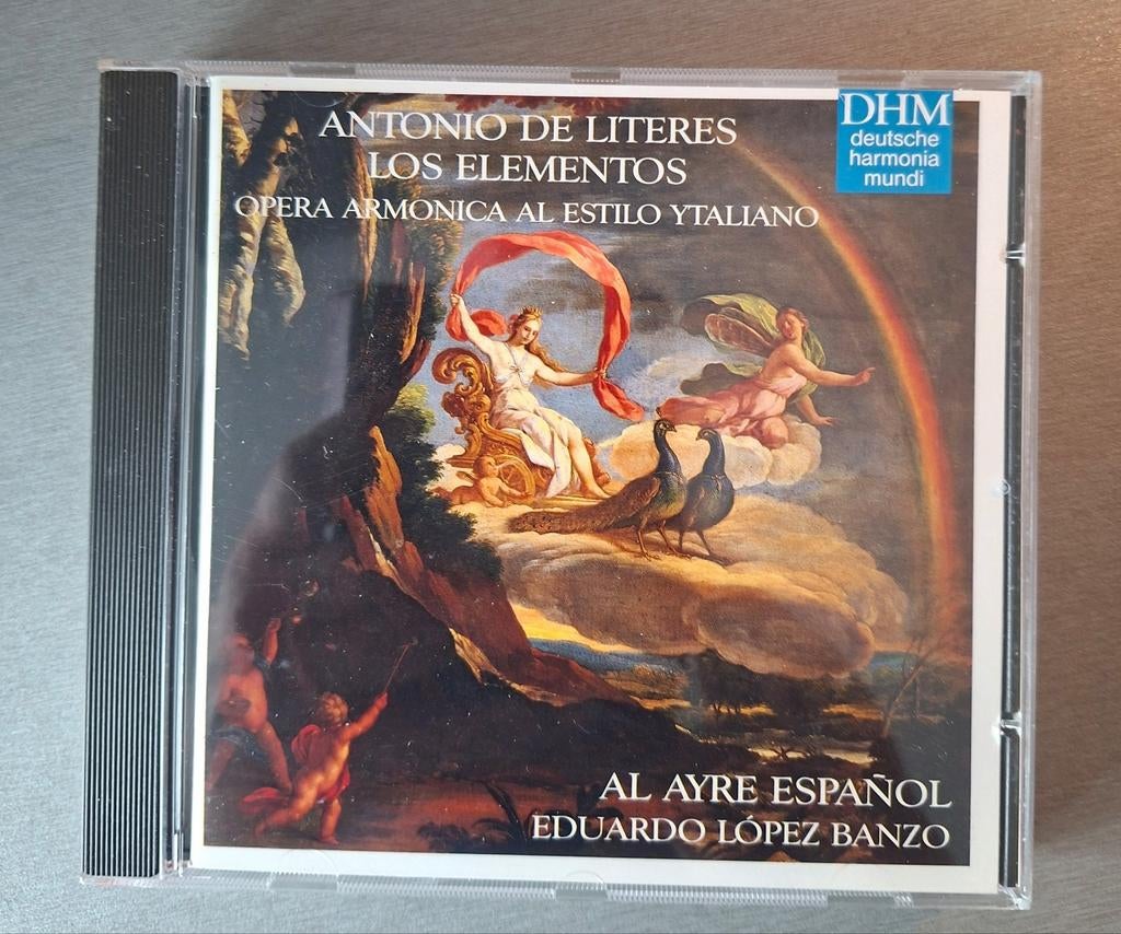 Cd. Antonio de Literes. Los Elementos (DHM)., Cd's en Dvd's, Cd's | Klassiek, Ophalen of Verzenden
