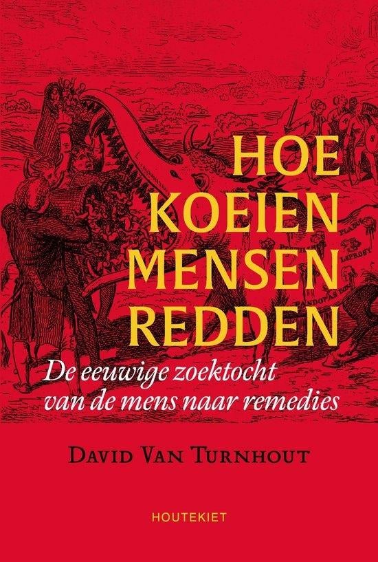 boek: hoe koeien mensen redden/David van Turnhout, Boeken, Wetenschap, Ophalen of Verzenden, Gelezen