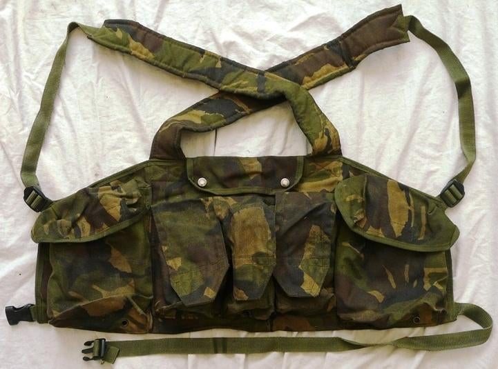 Chest Rig / Draagsysteem, Gevechts, DPM camo, UK, 1990s.(3), Verzamelen, Ophalen of Verzenden, Landmacht, Overige typen